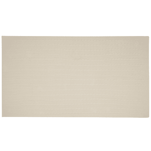 Manta ANAMUR Algodão 110 x 180 cm Creme