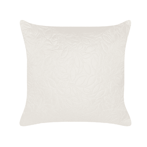 Colcha com almofadas RUDKHAN 140 x 210 cm Creme