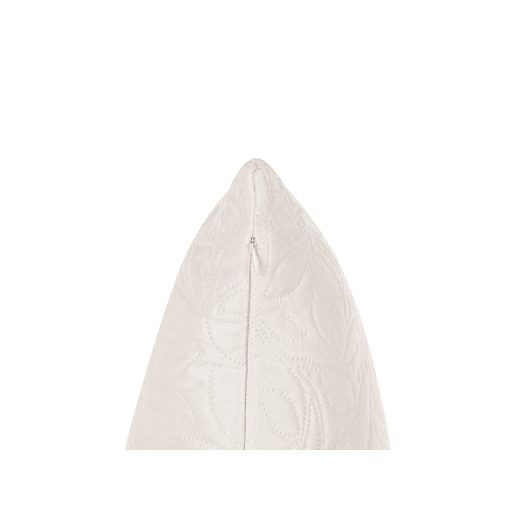 Colcha com almofadas RUDKHAN 140 x 210 cm Creme
