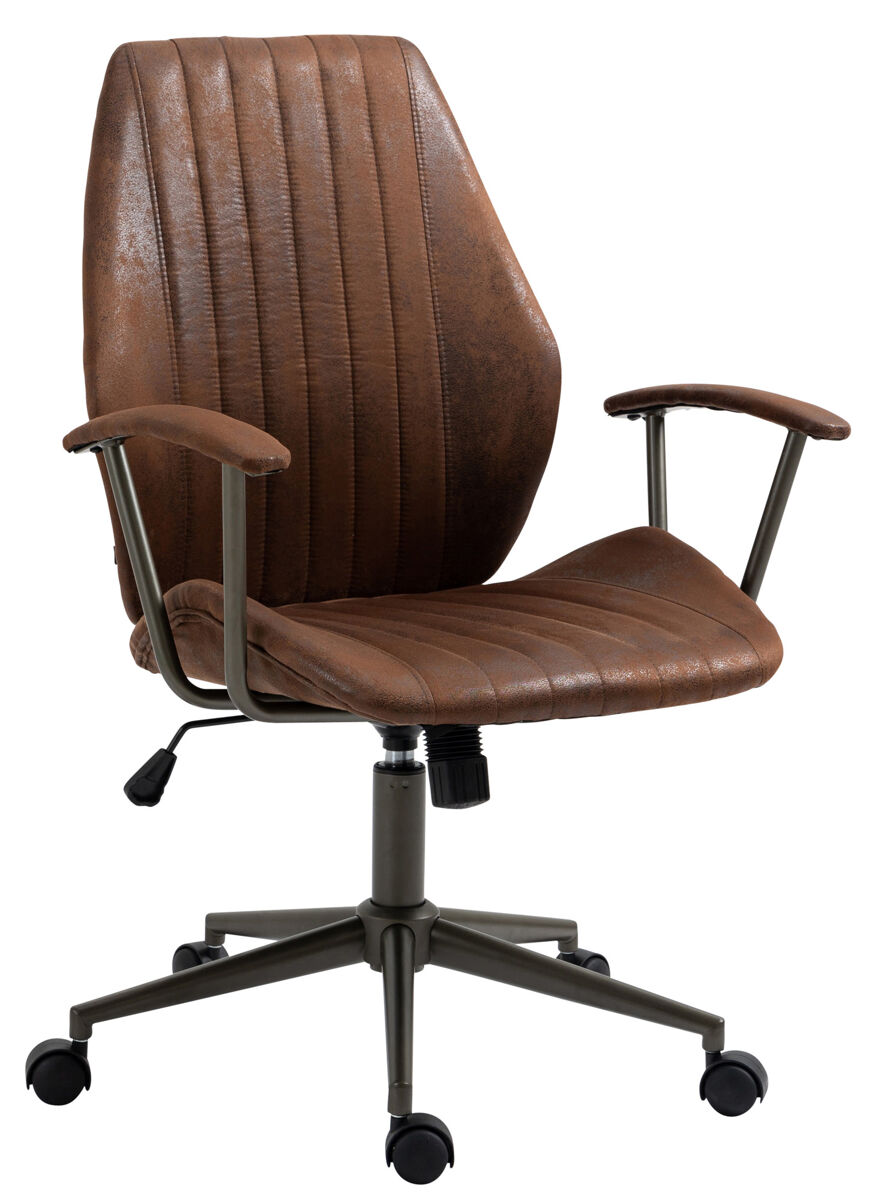 Silla de oficina Nampa en cuero de imitación