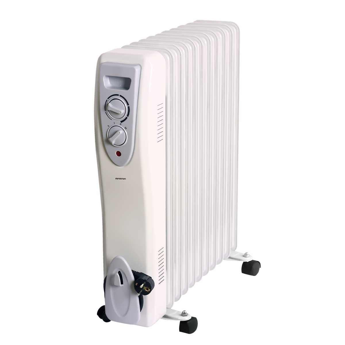 Radiador de aceite Infiniton HOR-2500 2500W 3 niveles de potencia