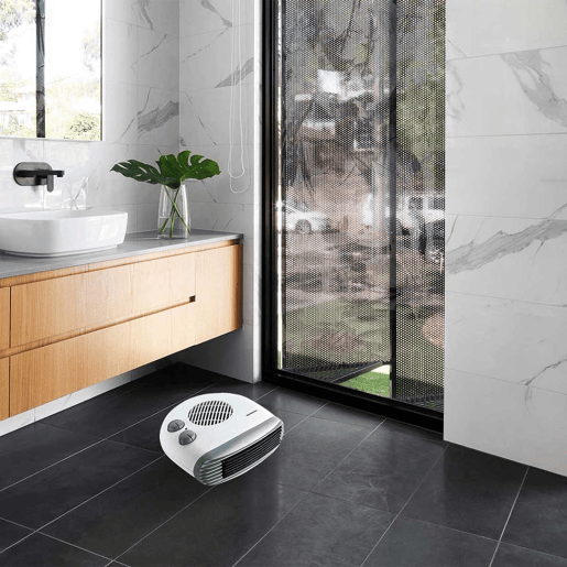 Aquecedor com ventilador horizontal Infiniton HBP-320C - 2000W Branco