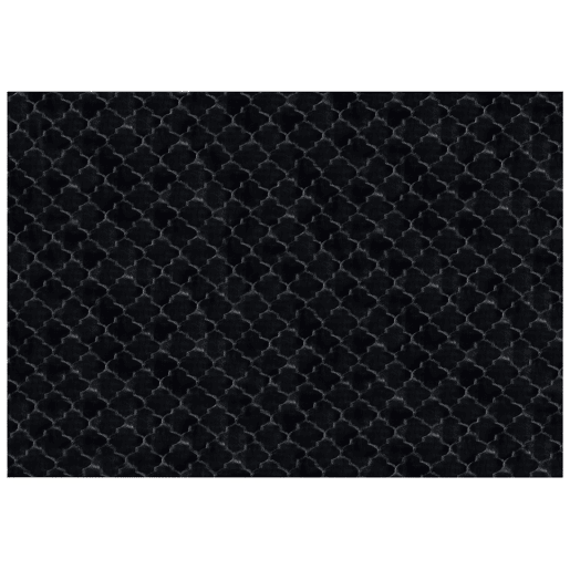 Tapete de pelo sintético GHARO Preto 160 x 230 cm