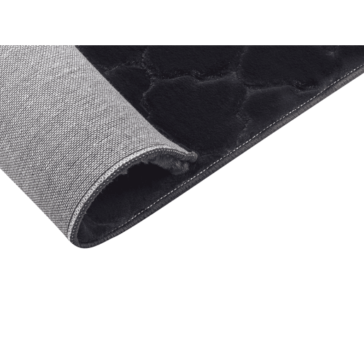 Tapete de pelo sintético GHARO Preto 160 x 230 cm