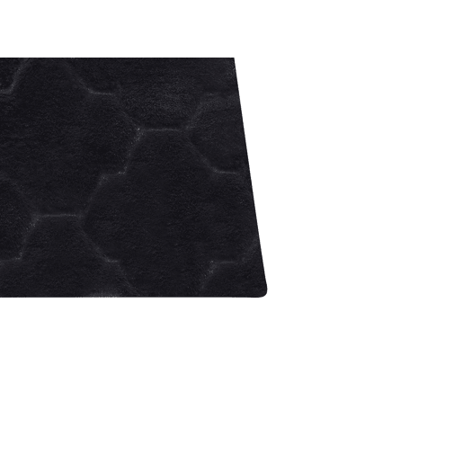 Tapete de pelo sintético GHARO Preto 160 x 230 cm