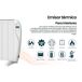 Emisor térmico Infiniton HDET12 1200W 6 programas mando a distan Emisor térmico Infiniton HDET12 1200W 6 programas mando a distan Blanco