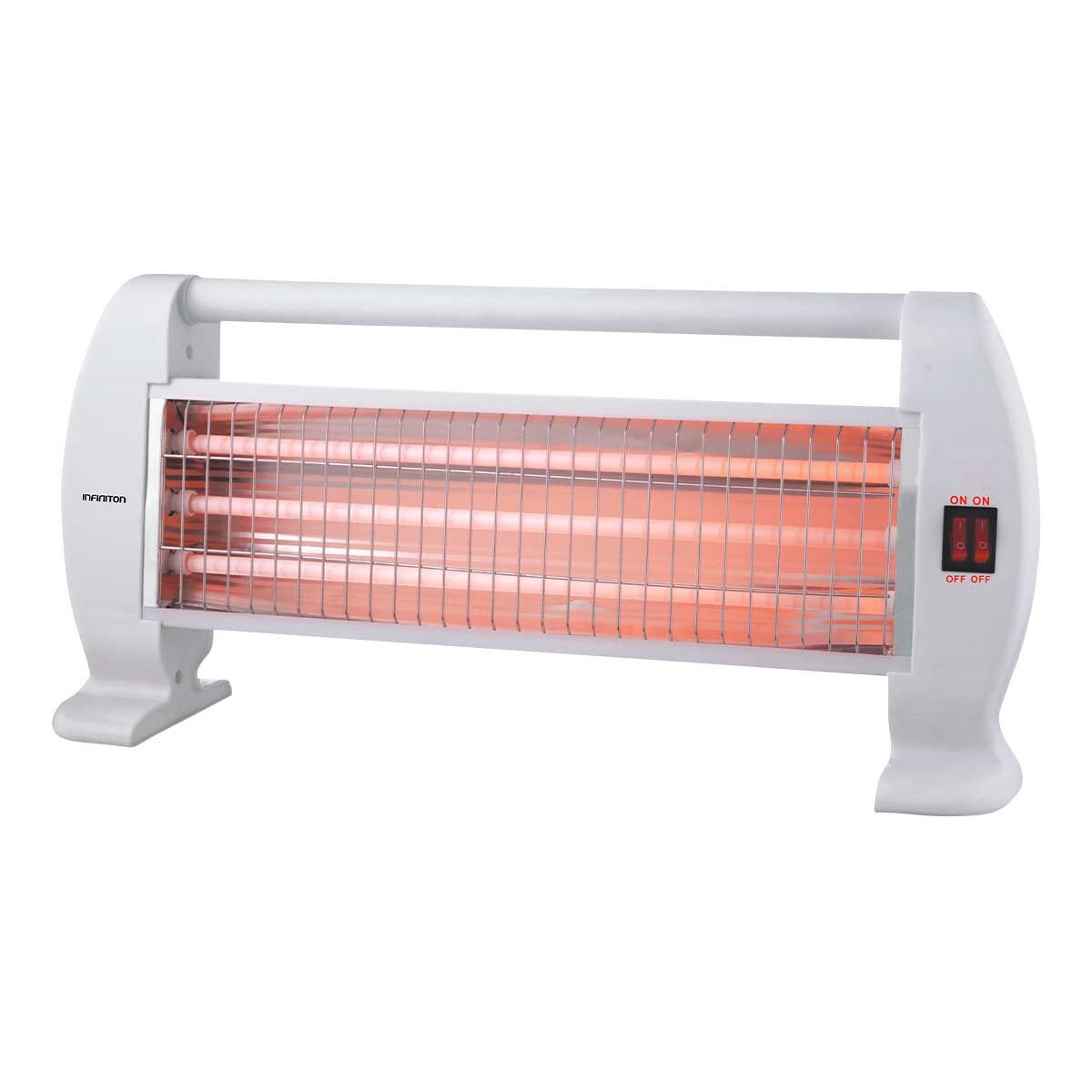 Estufa de cuarzo Infiniton HQP-120 - 1200W 2 niveles de potencia