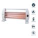 Estufa de cuarzo Infiniton HQP-120 - 1200W 2 niveles de potencia Estufa de cuarzo Infiniton HQP-120 - 1200W 2 niveles de potencia Blanco