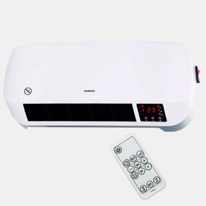 Aquecedor de parede cerâmico Infiniton HCW-4505 - 2000W, Controlo eletrónico, Visor, Controlo, Temporizador