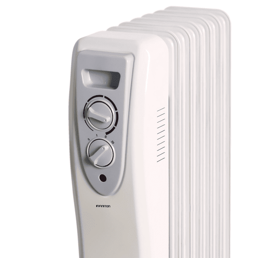 Radiador a óleo Infiniton HOR-1500 7E - 1500W, 7 elementos, 3 níveis de potência