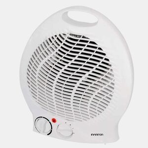 Aquecedor com ventilador Infiniton HBS-200C 2000W, termóstato mecânico, 3 níveis, Branco