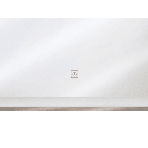 Espelho LED para casa de banho ARGENS 80 cm 60 cm Prateado