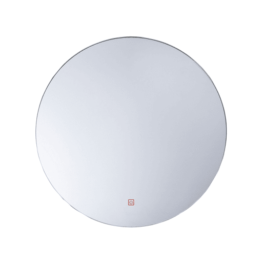 Espelho LED para casa de banho CALLAC 60 cm 60 cm Prateado