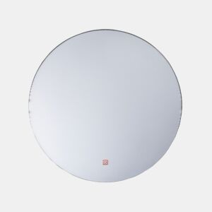 Espelho LED para casa de banho CALLAC 60 cm 60 cm Prateado