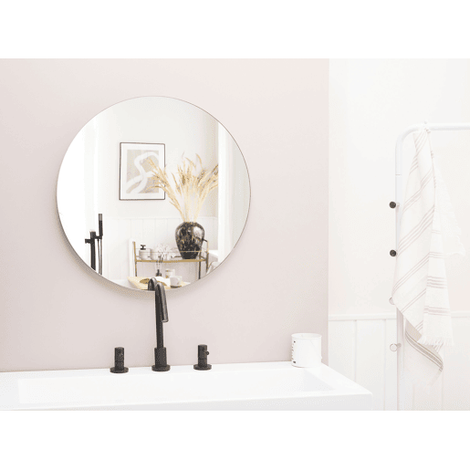 Espelho LED para casa de banho CALLAC 60 cm 60 cm Prateado