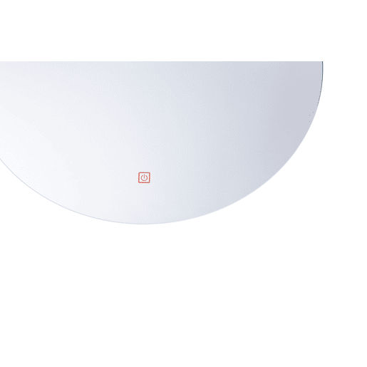 Espelho LED para casa de banho CALLAC 60 cm 60 cm Prateado