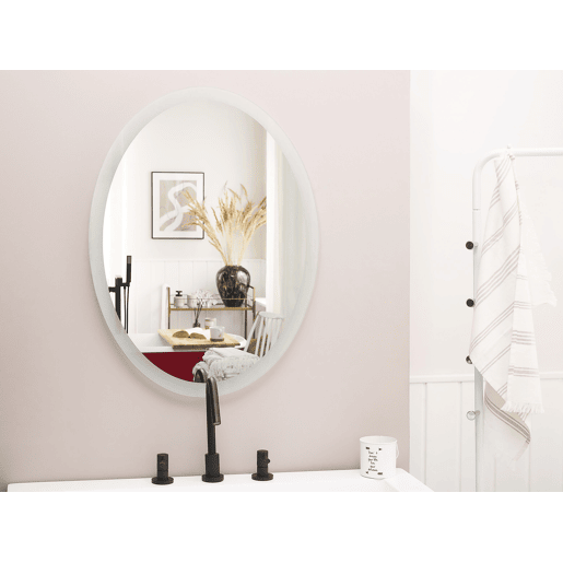 Espelho LED para casa de banho VIRIAT 60 cm 80 cm Prateado