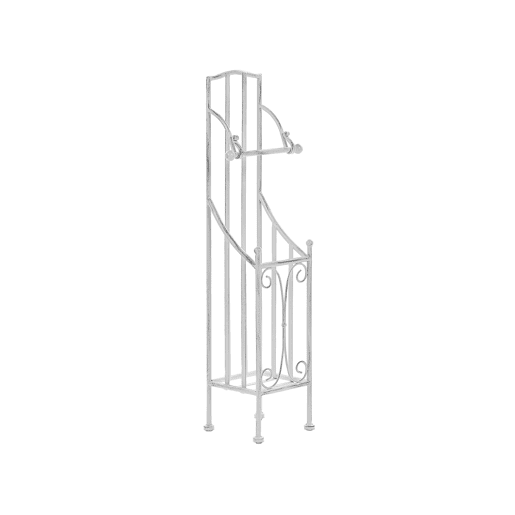 Porta-rolos para papel higiénico BRISA Metal Branco