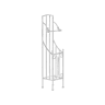 Porta-rolos para papel higiénico BRISA Metal Branco