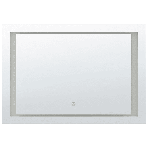 Espelho LED para casa de banho EYRE 80 cm 60 cm Prateado