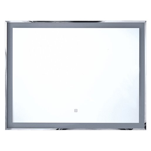 Espelho LED para casa de banho ARGENS 90 cm 70 cm Prateado