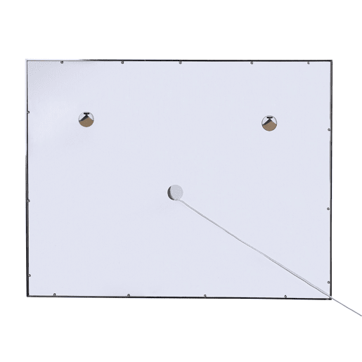 Espelho LED para casa de banho ARGENS 90 cm 70 cm Prateado