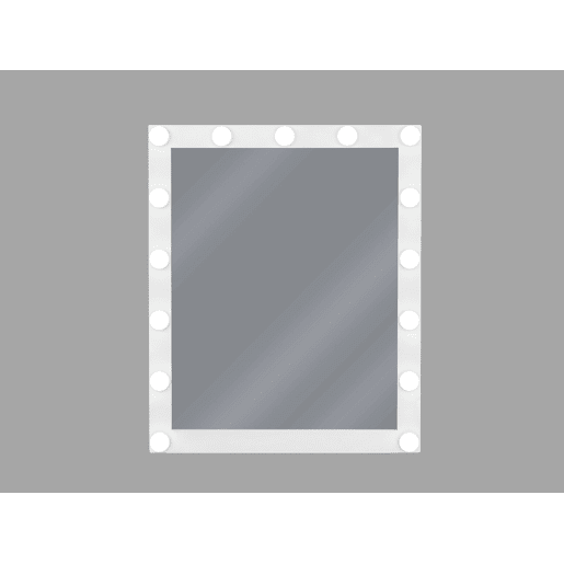 Espelho LED para casa de banho ODENAS 50 cm 60 cm Branco