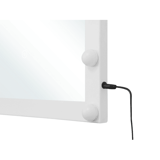 Espelho LED para casa de banho ODENAS 50 cm 60 cm Branco