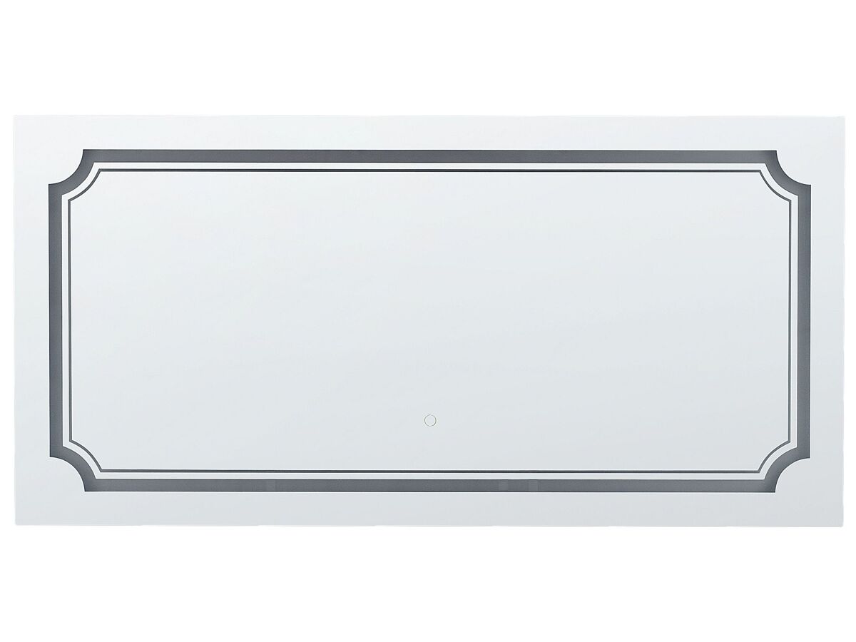 Beliani Espejo de baño ARROMACHNES