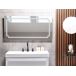 Beliani Espejo de baño ARROMACHNES Beliani Espejo de baño ARROMACHNES Gris
