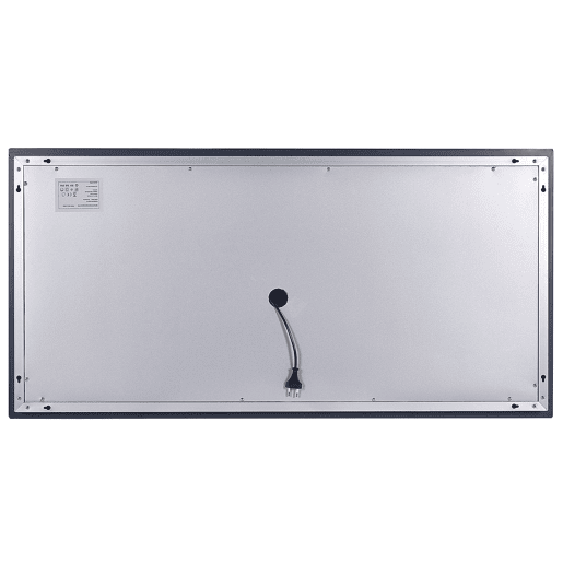Espelho LED para casa de banho ARROMACHNES 120 cm 60 cm Prateado