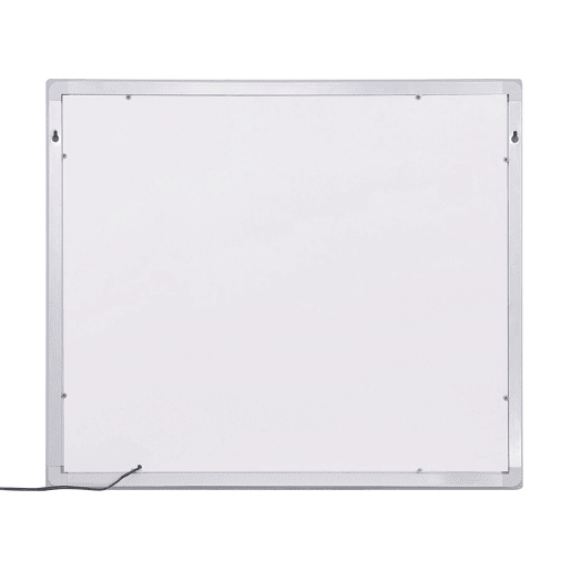 Espelho LED para casa de banho LIRAC 70 cm 60 cm Prateado