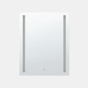 Espelho LED para casa de banho MARTINET 60 cm 80 cm Prateado