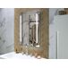 Beliani Espejo de baño MARTINET 60x4 Beliani Espejo de baño MARTINET 60x4 Gris