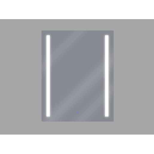 Espelho LED para casa de banho MARTINET 60 cm 80 cm Prateado