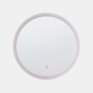 Espelho LED para casa de banho YSER 58 cm 58 cm Prateado