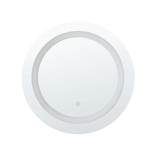 Espelho LED para casa de banho SELUNE 58 cm 58 cm Prateado