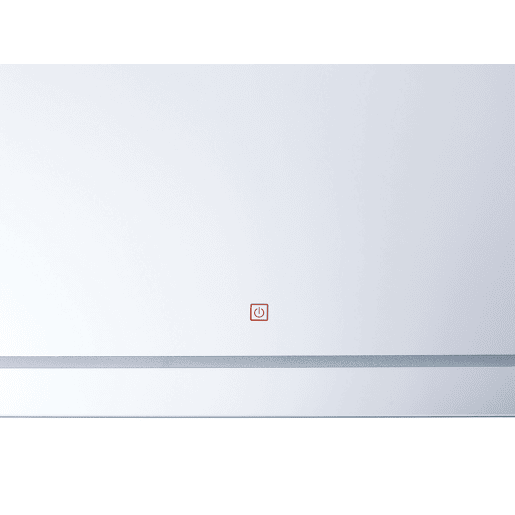 Espelho LED para casa de banho WASSY 80 cm 60 cm Prateado