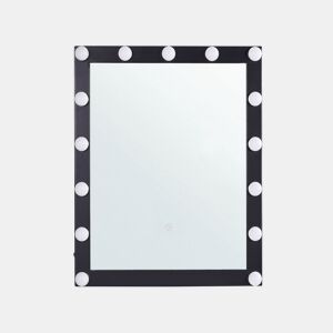 Espelho LED para casa de banho ODENAS 50 cm 60 cm Preto