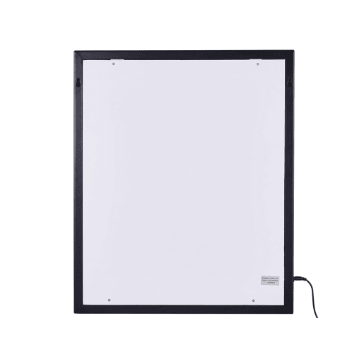 Espelho LED para casa de banho ODENAS 50 cm 60 cm Preto