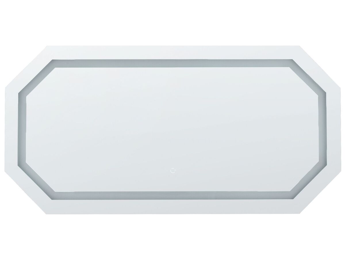 Beliani Espejo de baño LOCMARIAQUER