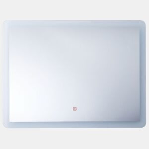 Espelho LED para casa de banho CORROY 80 cm 60 cm Prateado