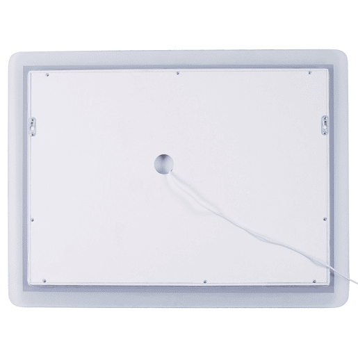Espelho LED para casa de banho CORROY 80 cm 60 cm Prateado