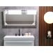Beliani Espejo de baño AVRANCHES Beliani Espejo de baño AVRANCHES Gris