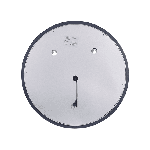 Espelho LED para casa de banho COURSEULLES 79 cm 79 cm Prateado