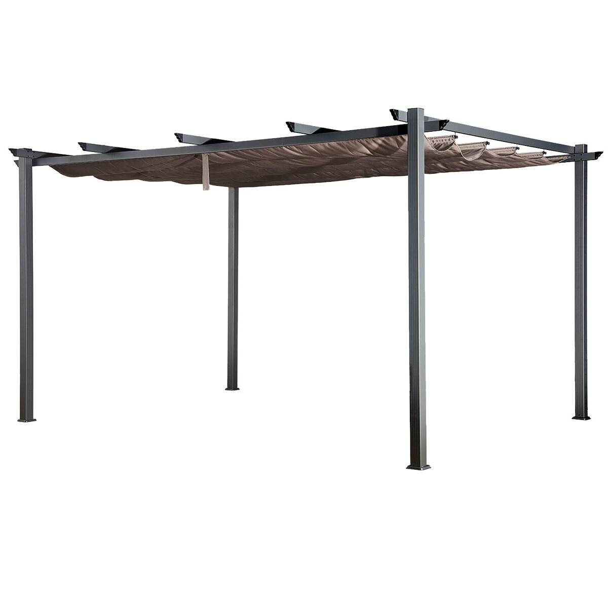 Pérgola independiente CASSIS - estructura de aluminio 299x405