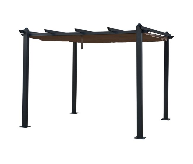 Pérgola independiente cassis - estructura de aluminio