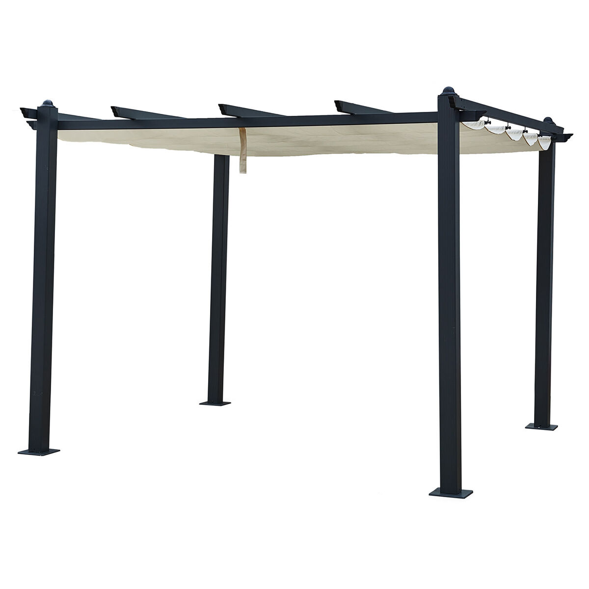 Pérgola independiente CASSIS - estructura de aluminio 299x305