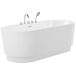 Beliani Bañera independiente EMPRESA 80x170 Beliani Bañera independiente EMPRESA 80x170 Blanco