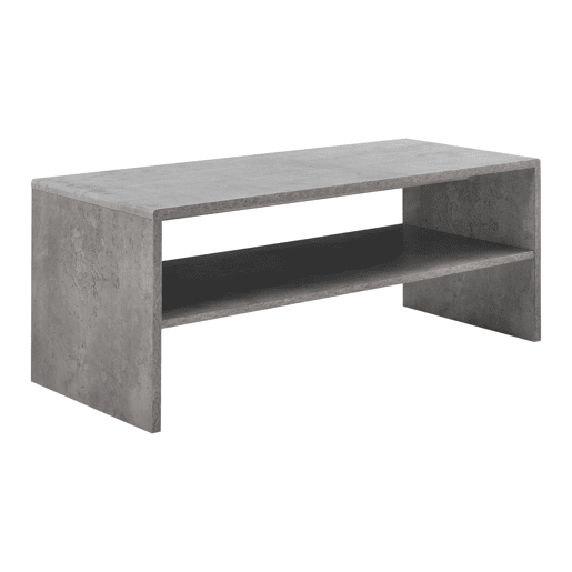 Mesinha Trier com prateleira de aglomerado 100 x 40 x 40 cm en.casa